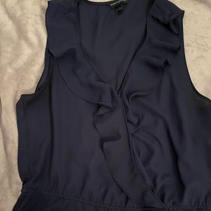 Banana republic Navy top